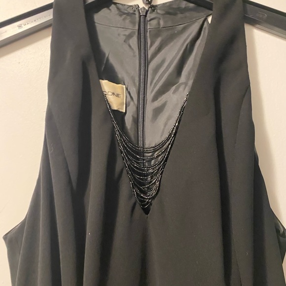 ⚫️ Evan Picone beaded maxi dress sleeveless 8 - Picture 2 of 9